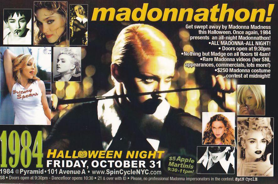 Madonnathon Fri.October 31